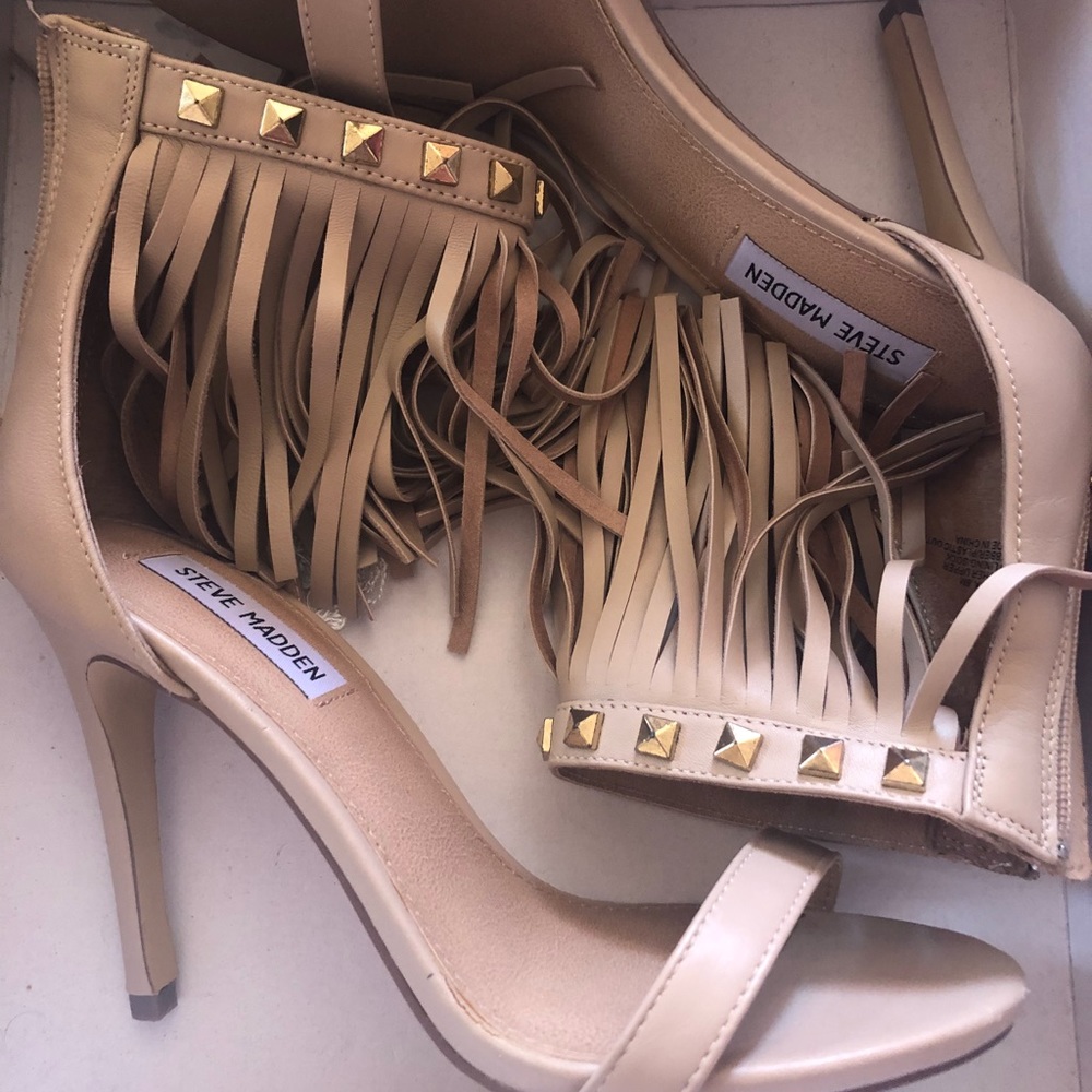 Steve Madden Fringe Heels